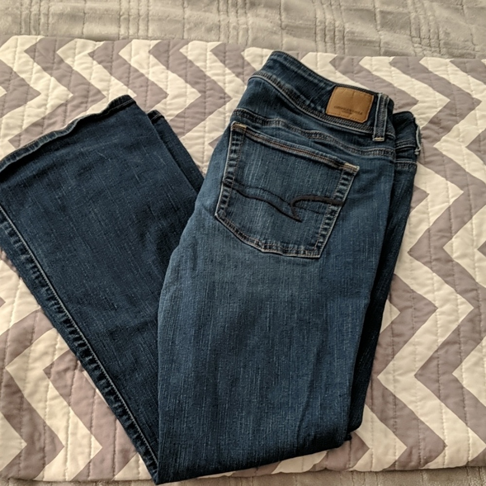 Boot cut American eagle jeans